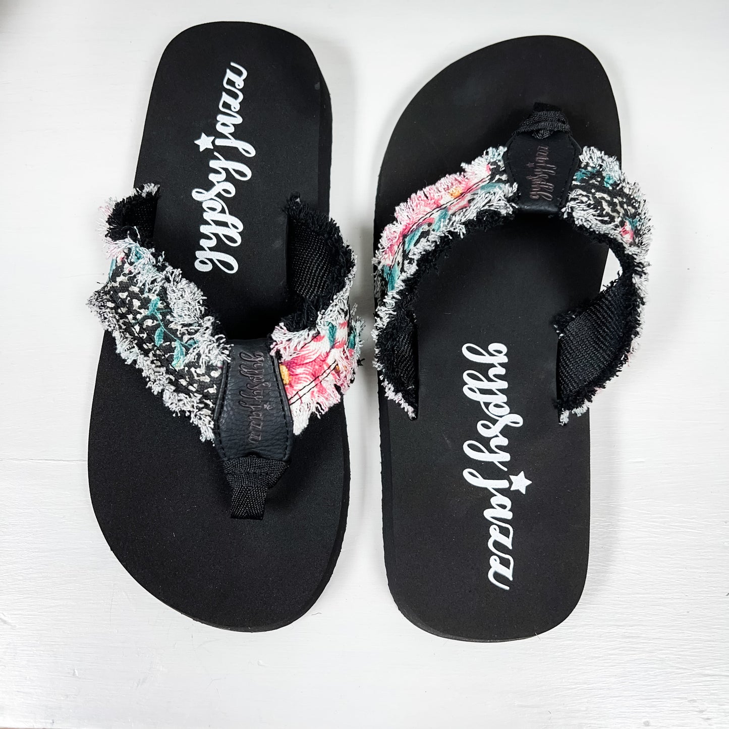 GJazz Flip Flop - Black Pink
