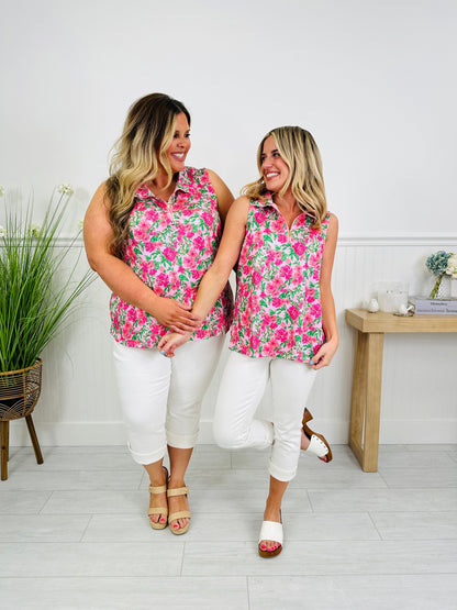 Heatwave Haven Tank Top in Charleston Print