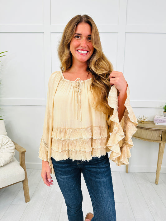Dreamer's Delight Top In Almond