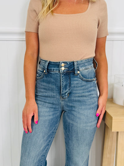 Judy Blue Flare To Remember Tummy Control Flare Jeans