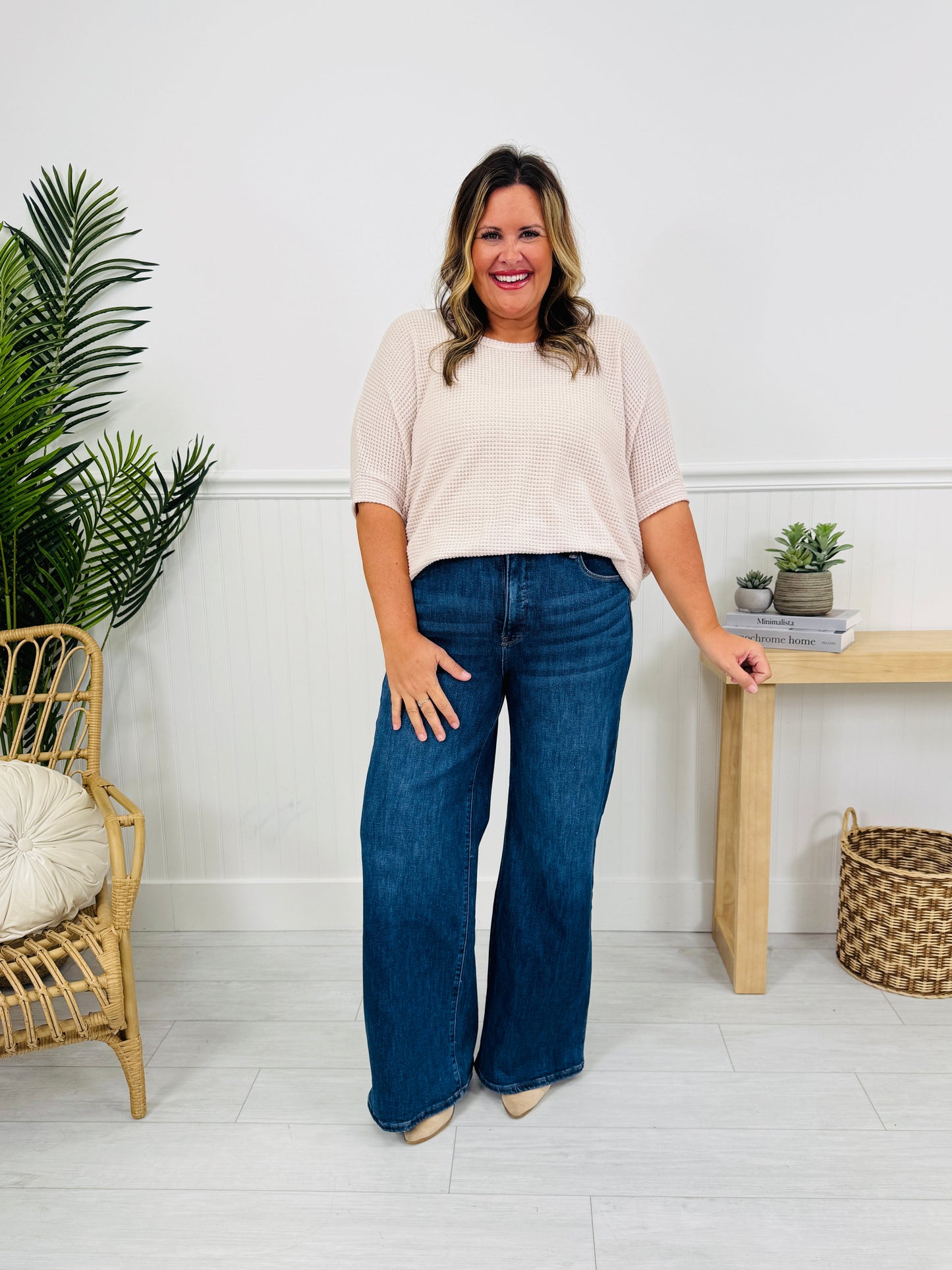 Especially Four You Wide Leg Jeans in Four Inseams