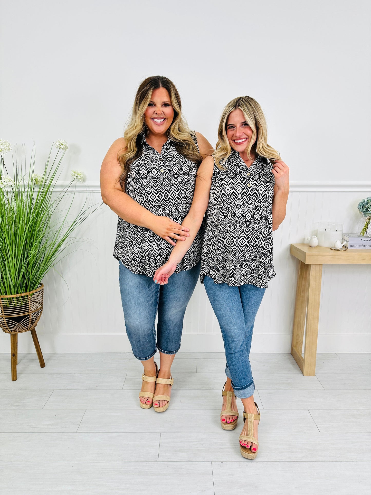 Styled For Summer Tank Top In Chicago Print