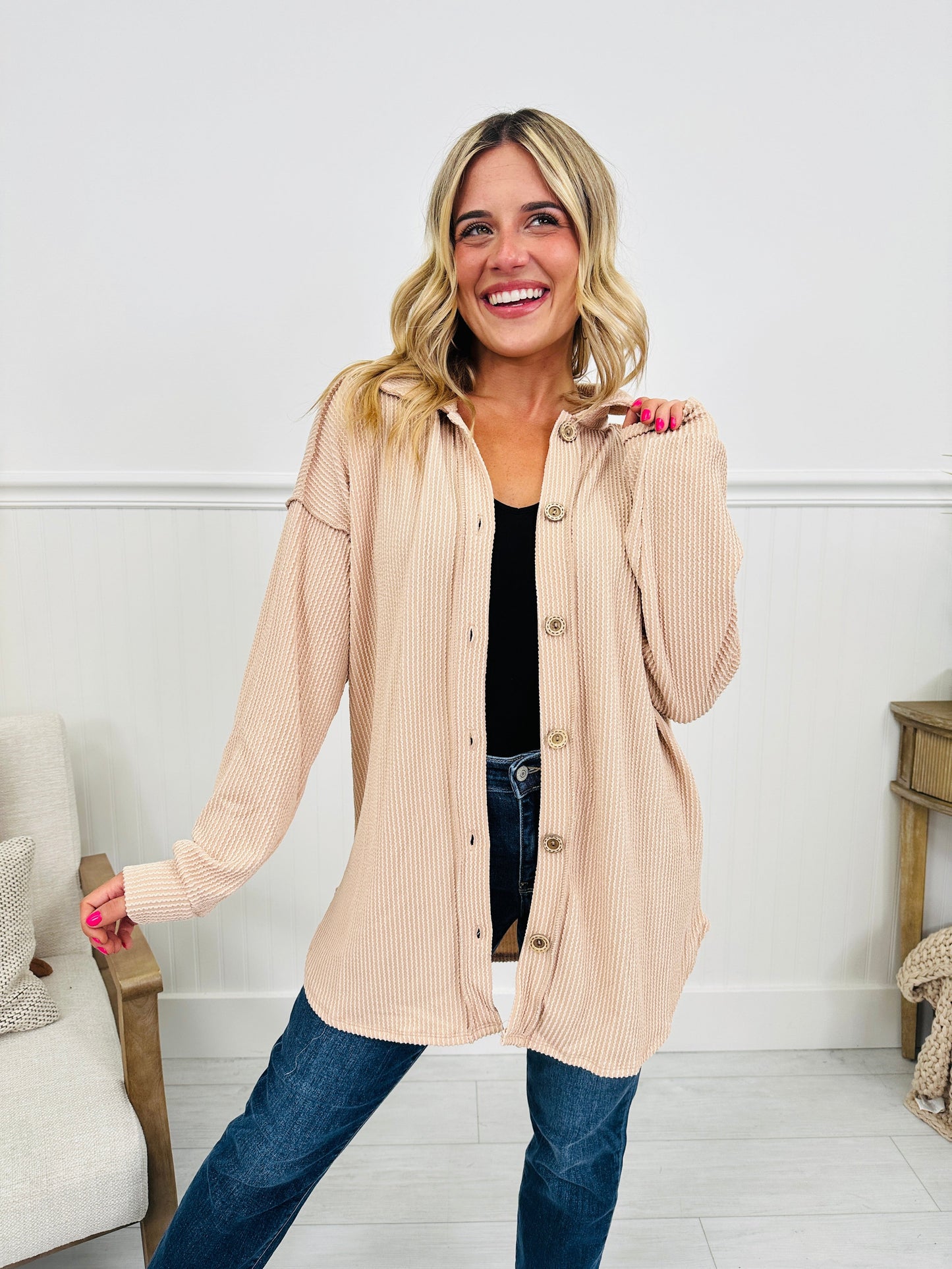 Fall Feelings Shacket In Multiple Colors