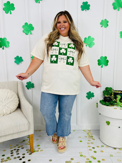Bows and Clovers Graphic Tee