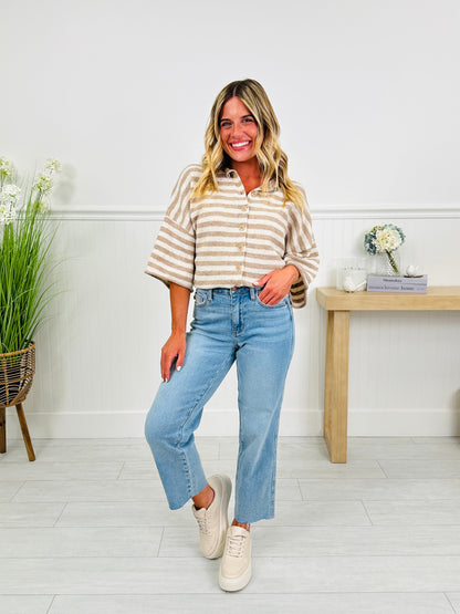 Judy Blue Feel Good Fit Ankle Straight Jeans