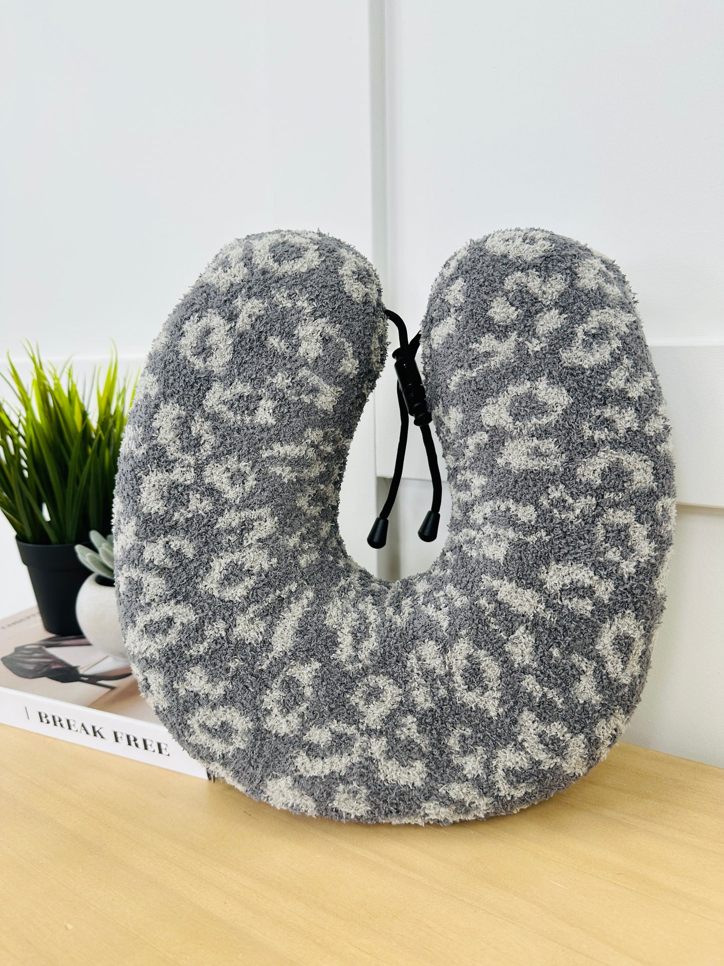 Leopard Travel Neck Pillow in Multiple Colors