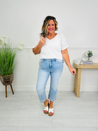 Set it Straight Tummy Control MOCO Exclusive Straight Leg Jeans