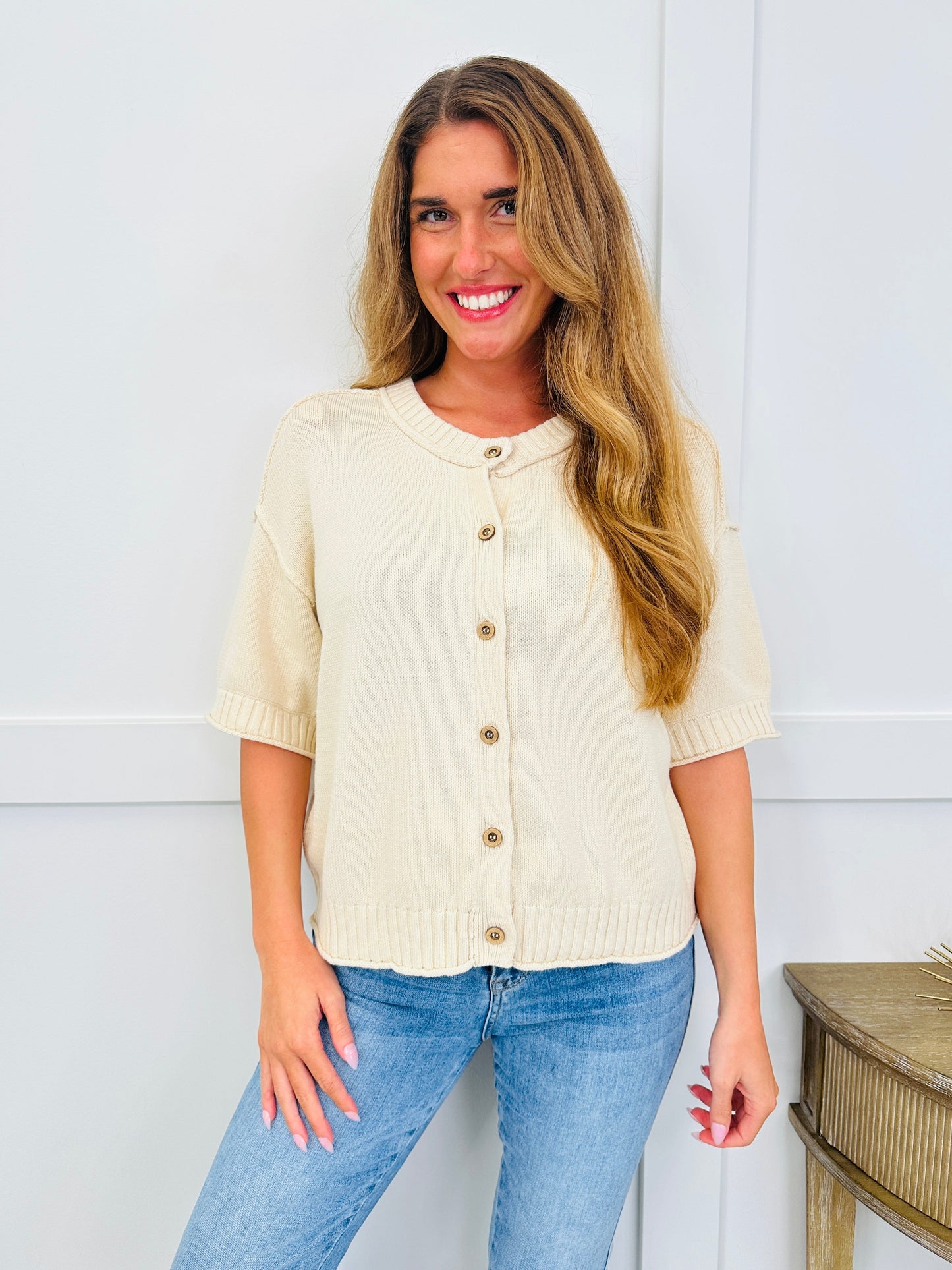 The Easy Button Cardigan