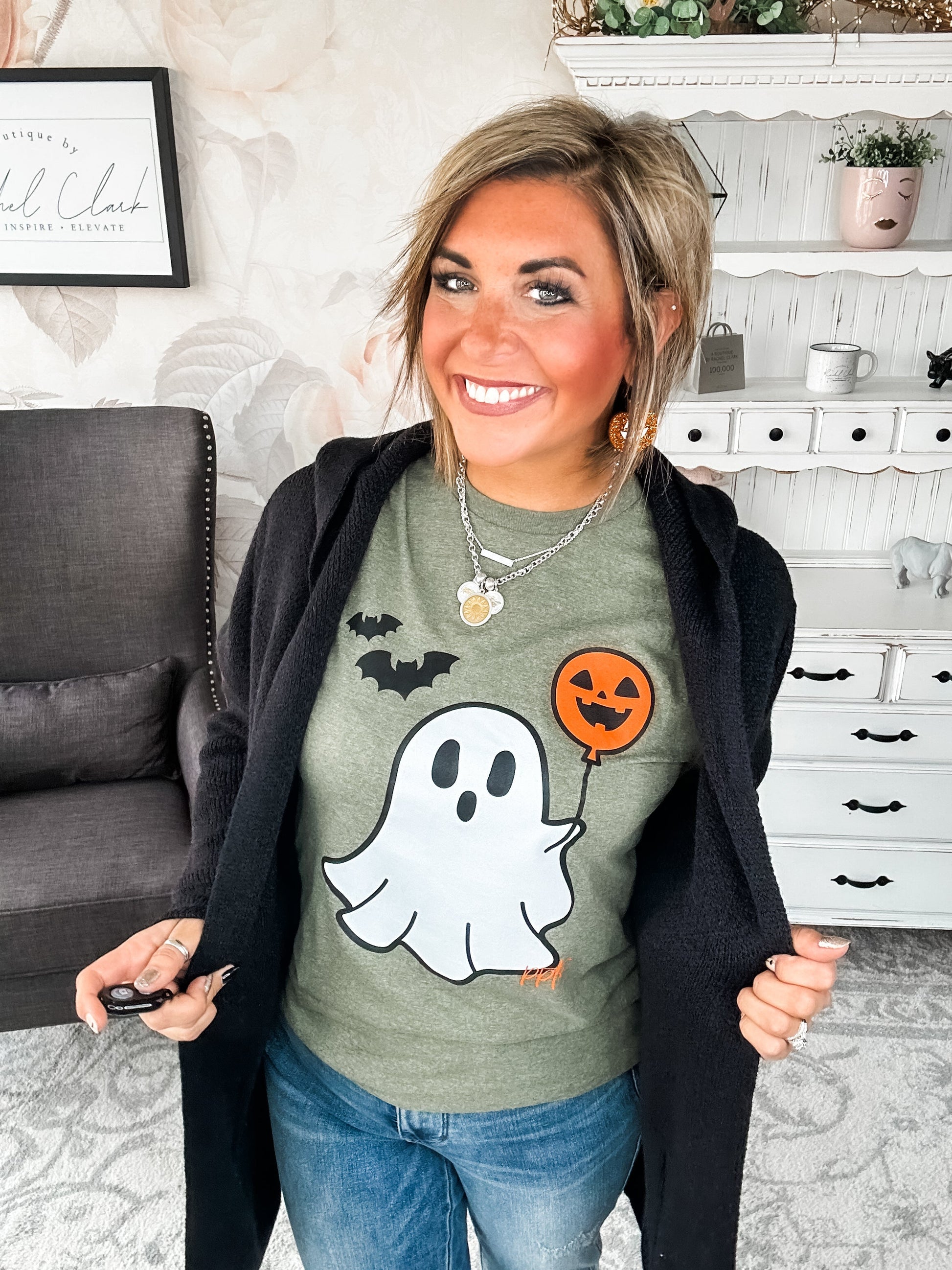 Face the Truth Hooded Open Front Sweater Cardigan