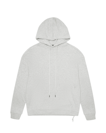4 X 4 BIGGIE HOODIE GREY MARLE
