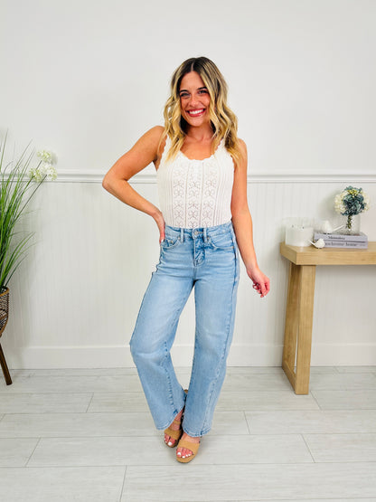 Be Bold Slim Barrel Tummy Control Jeans