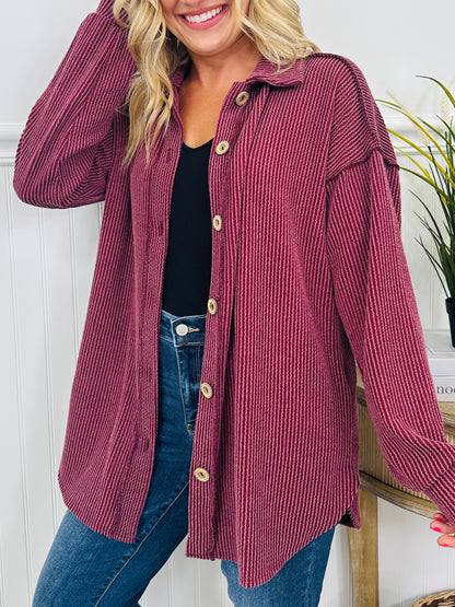 Fall Feelings Shacket In Multiple Colors