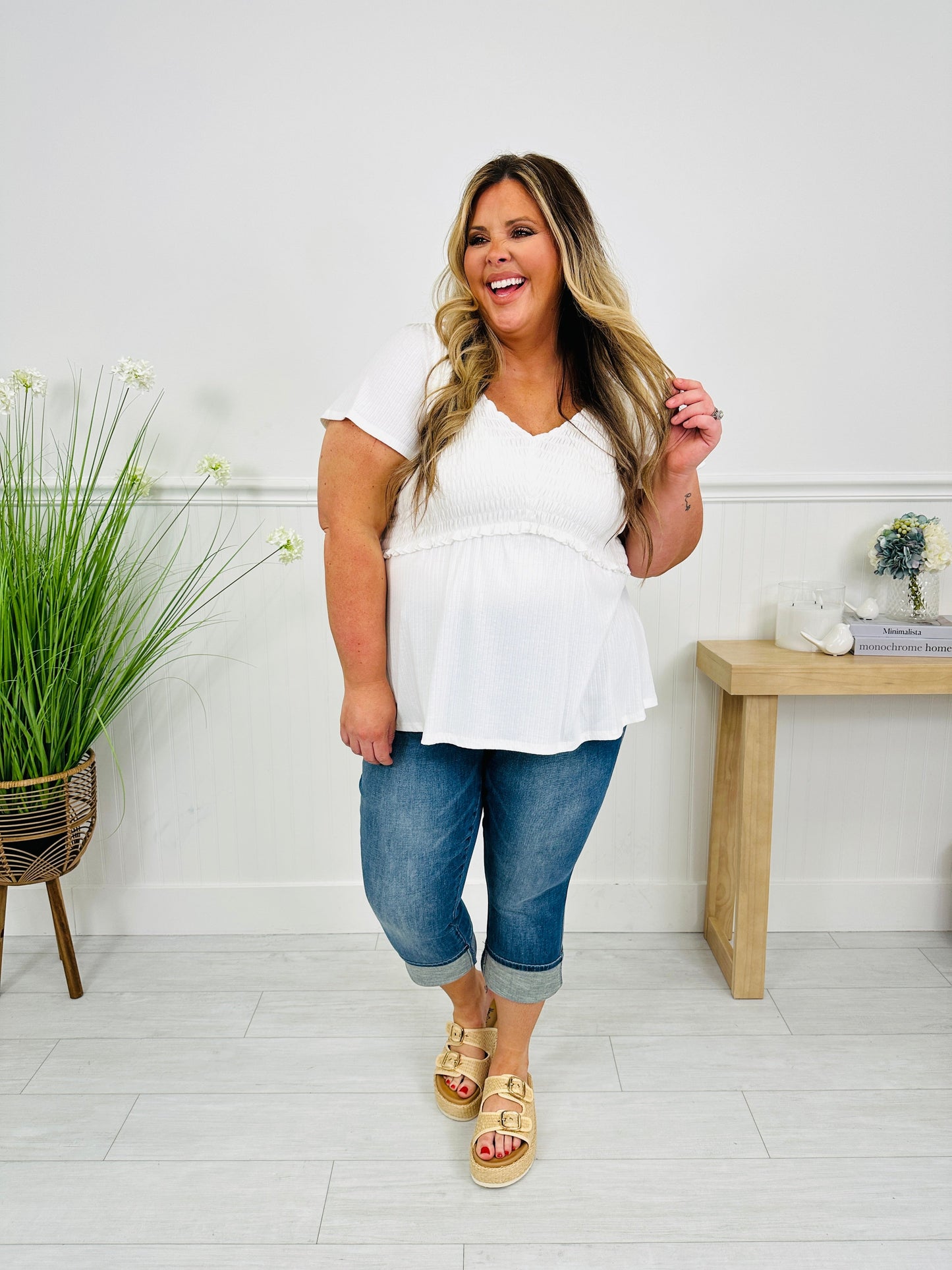 Judy Blue Glow Up Tummy Control and Butt Lifting Capris