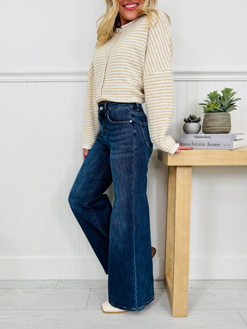 Especially Four You Wide Leg Jeans in Four Inseams