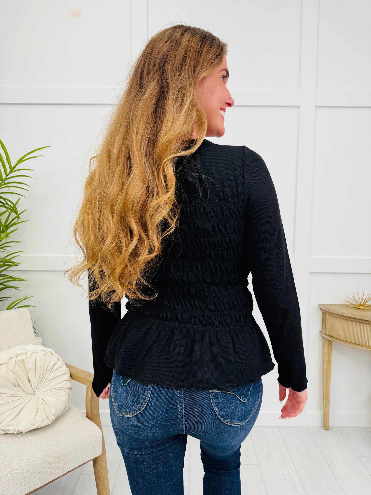 The Elegant Edge Top