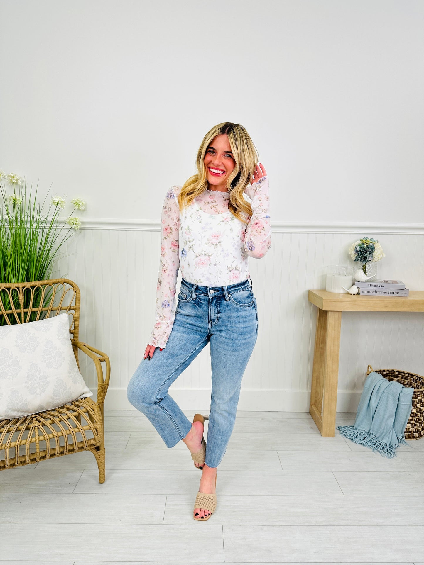 Clean Slate Straight Leg Tummy Control Jeans