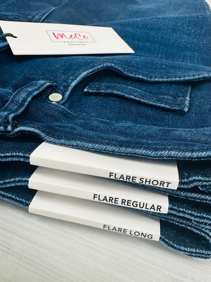 Your Perfect Fit Tummy Control Flare Jeans in Three Inseams