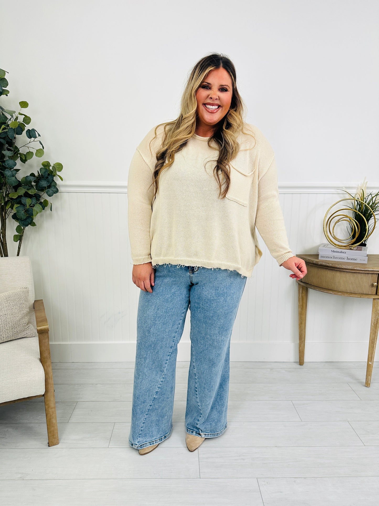 Judy Blue Forever Favorite Retro Wide Leg Jeans