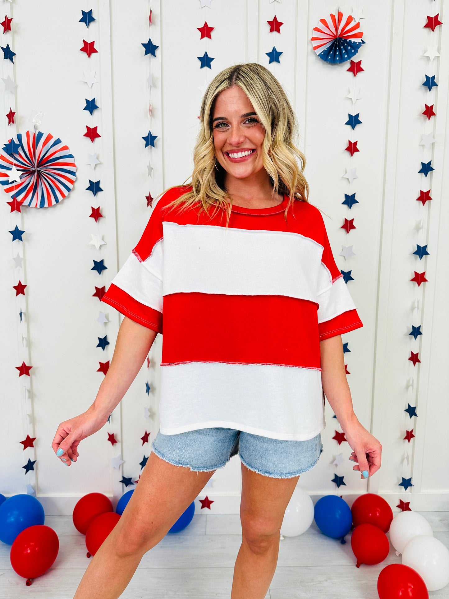 Let Freedom Ring Top in Multiple Colors