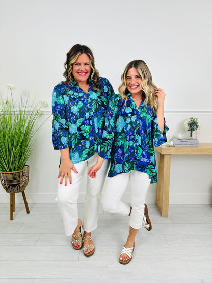 Let the Sunshine In Top in Naples Print