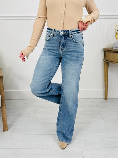 Fit Just Right Wide Leg Jeans With Tummy Control in Four Inseams