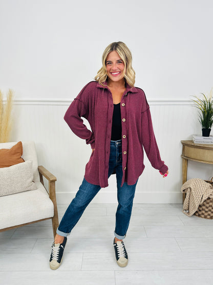 Fall Feelings Shacket In Multiple Colors