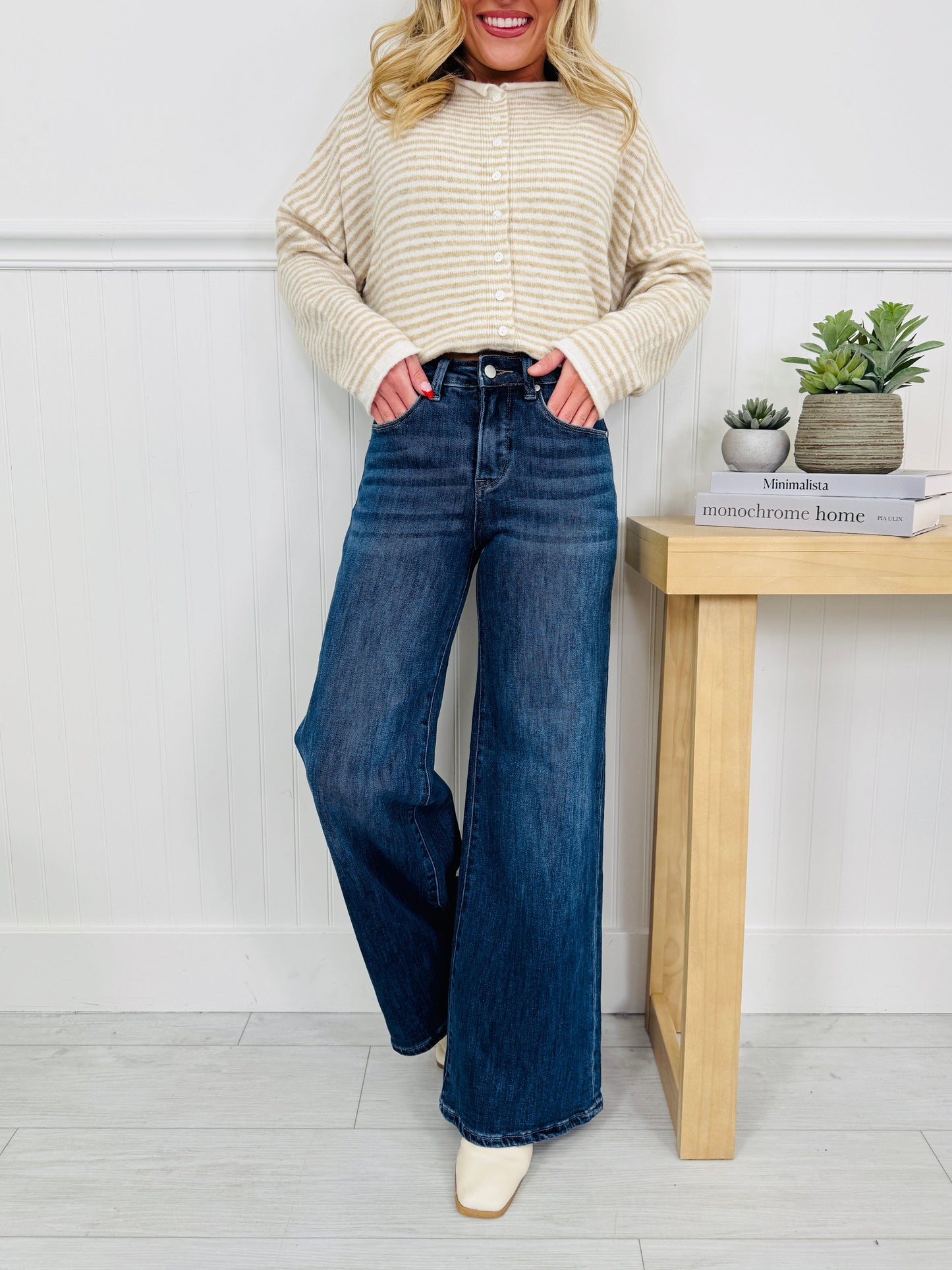 Especially Four You Wide Leg Jeans in Four Inseams