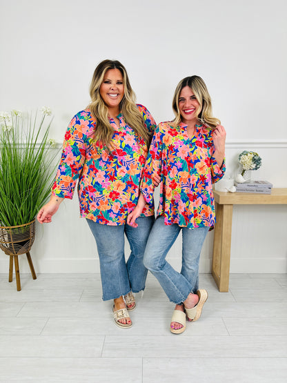 Sweet Like Spring Top in Savannah Print