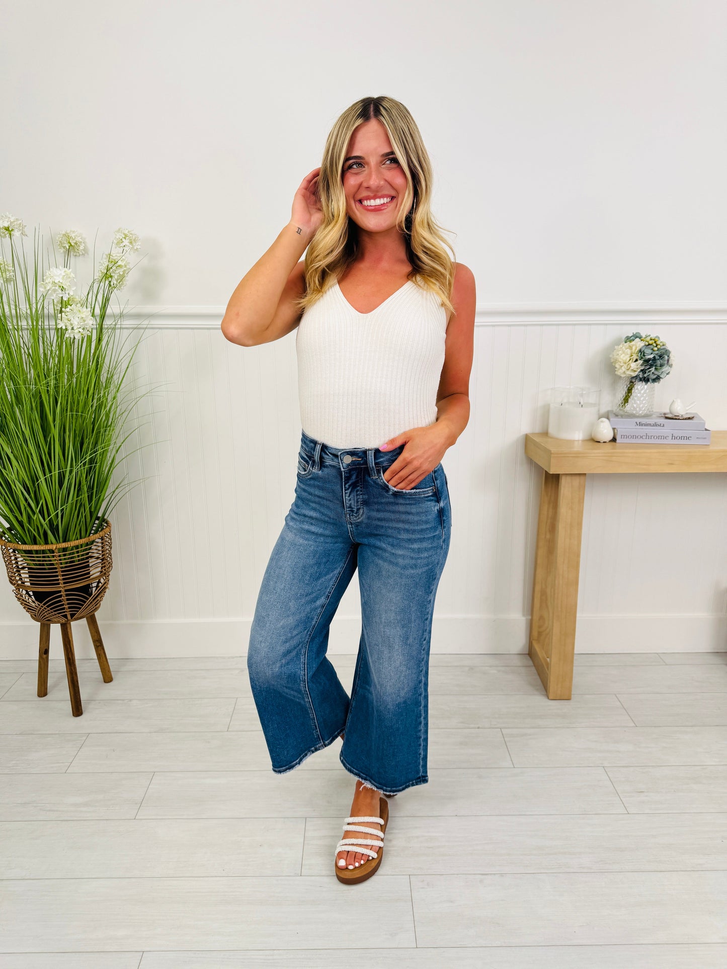 Triple Play Tummy Control Cropped Jeans in Three Inseams