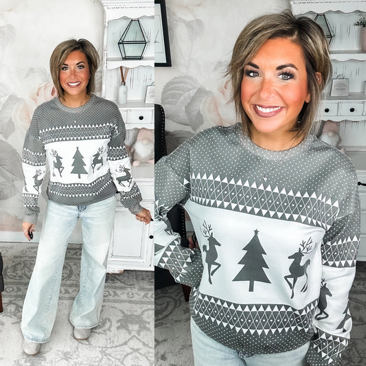 Ampersand Avenue University Pullover - Oh What Fun