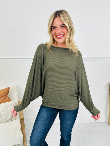 Dreaming of Dolman Top In Multiple Colors