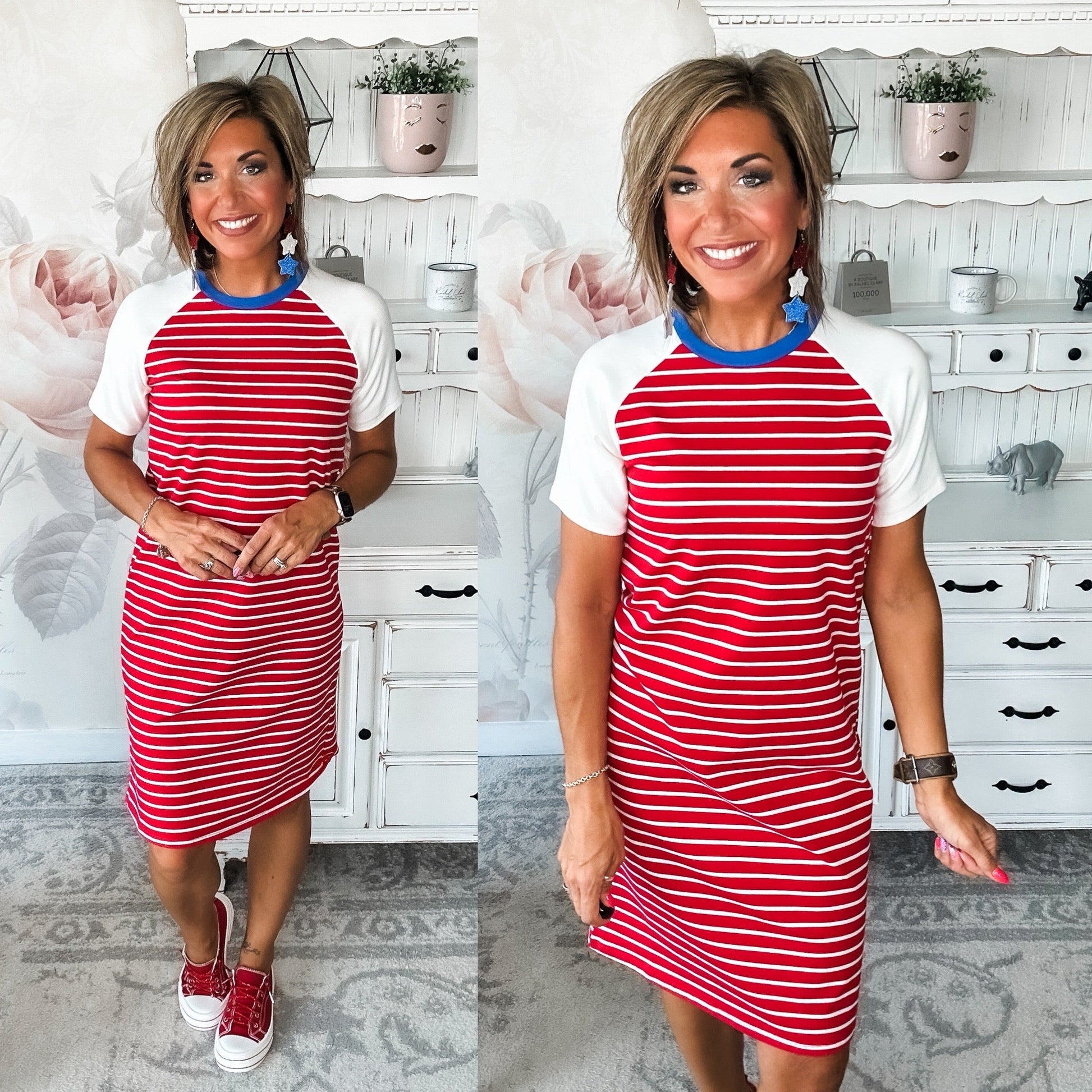 Ampersand Avenue Ollie Dress - Baby You're A Firework