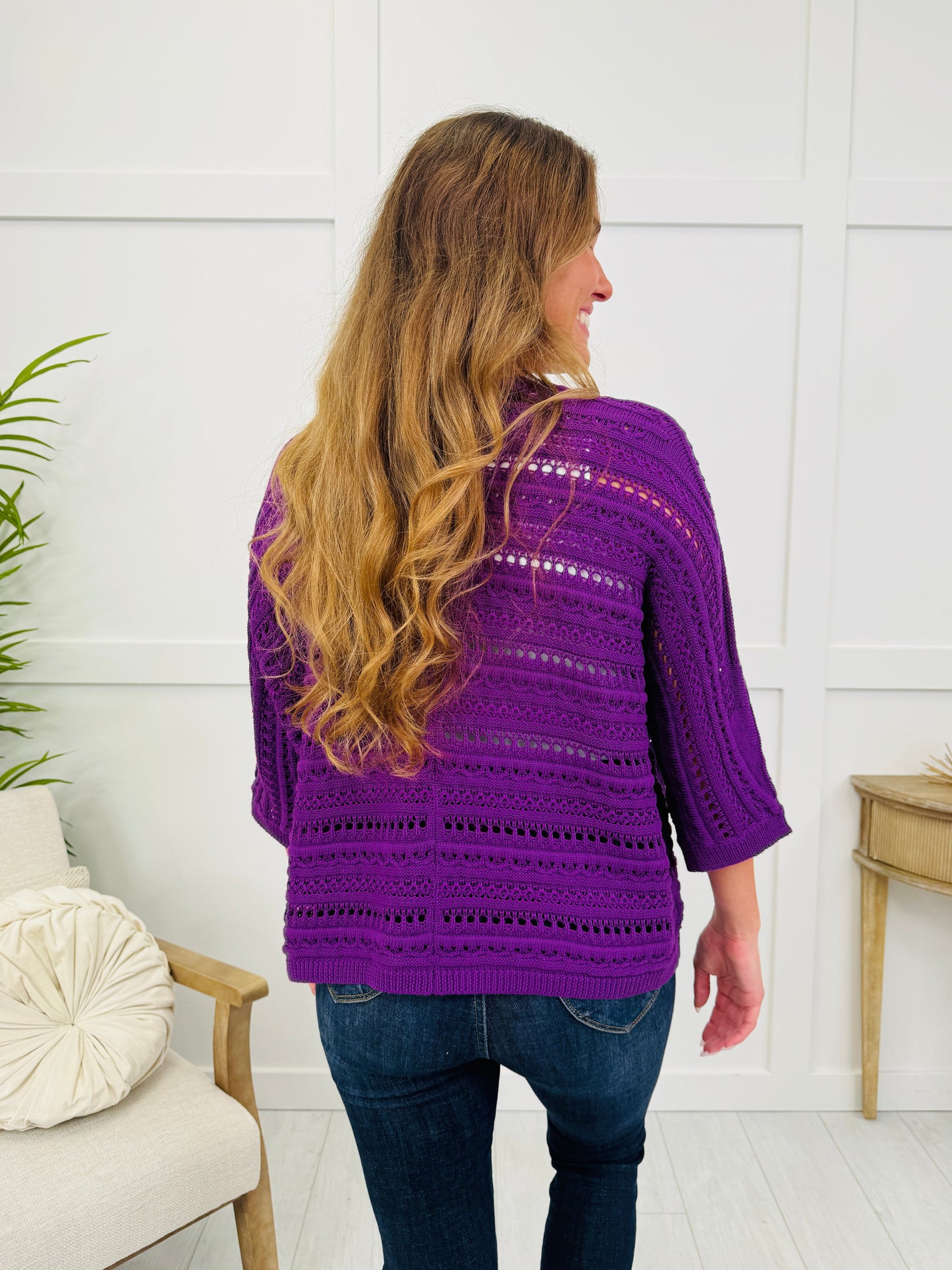 Orchid Bloom Cardigan