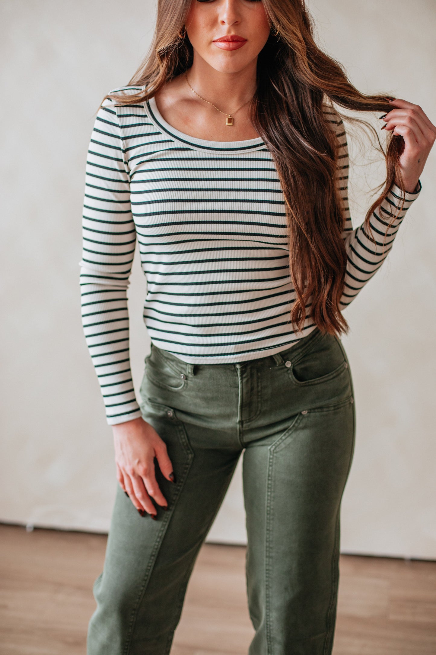 Nattie Striped Top