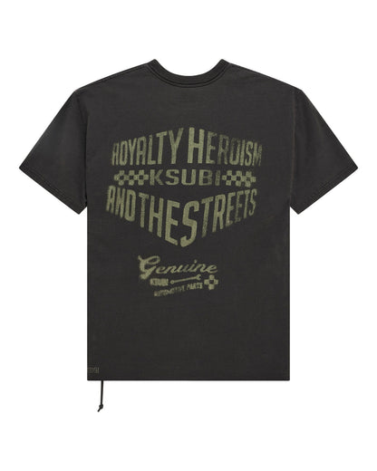 GARAGE BIGGIE SS TEE FADED BLACK