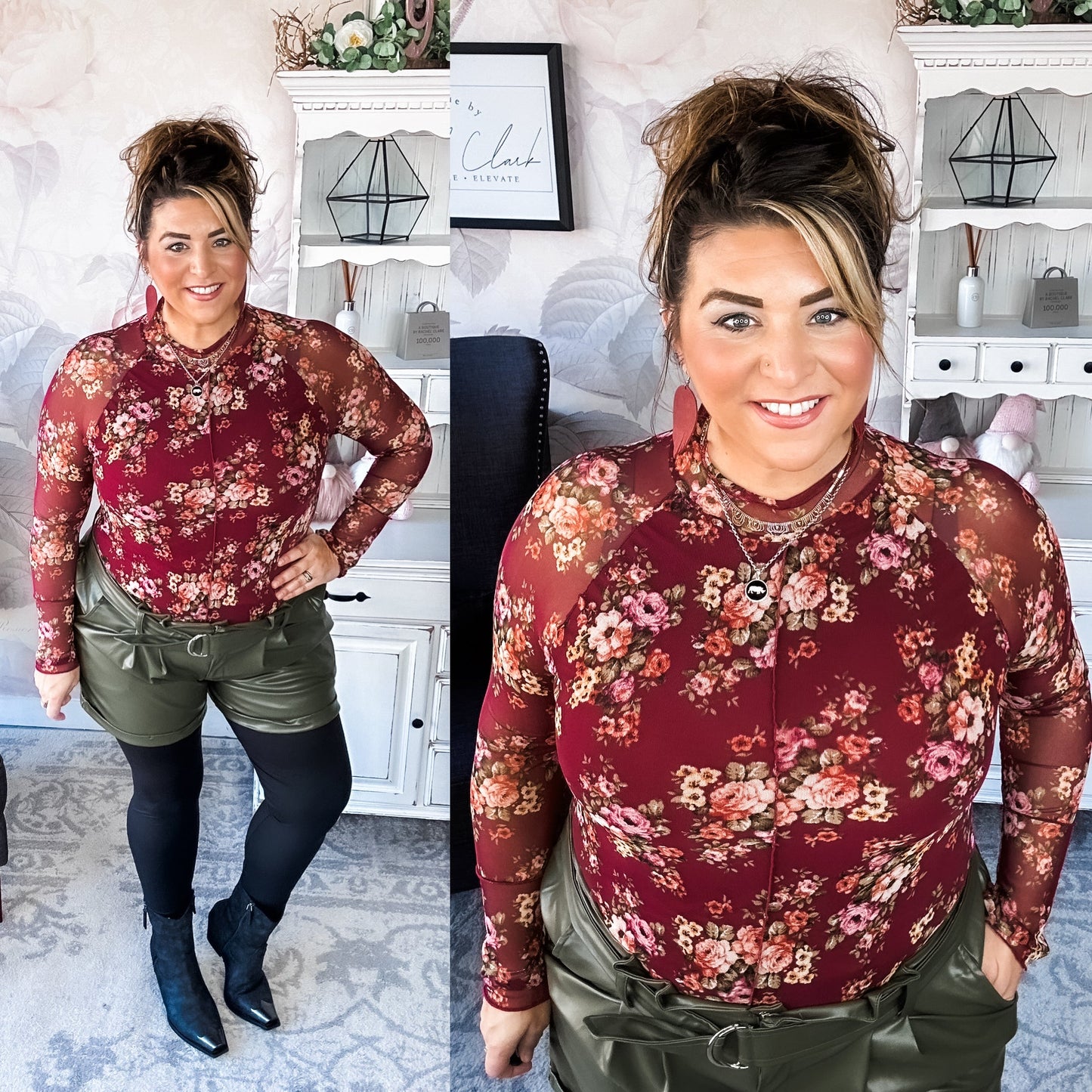 Better Than I Ever Did Top - Burgundy