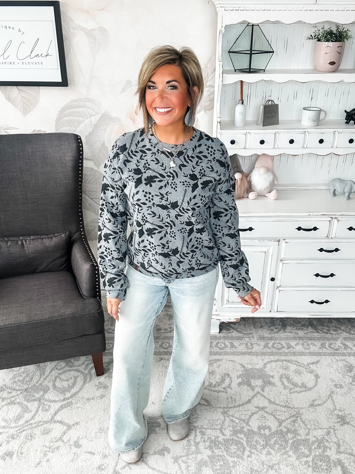Ampersand Avenue University Pullover - Fall into Place