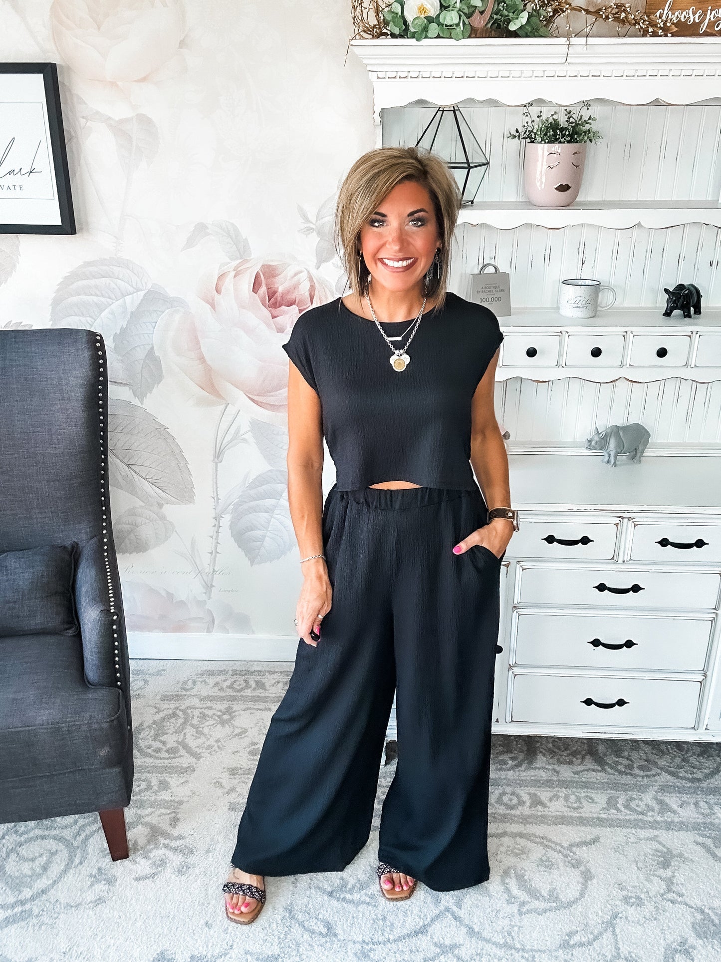 Had A Plan Jumpsuit - Black