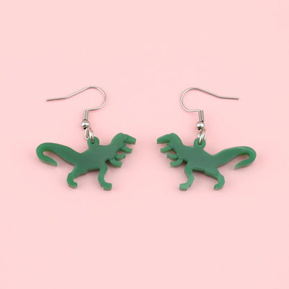 Classic Jurassic T-Rex Earrings