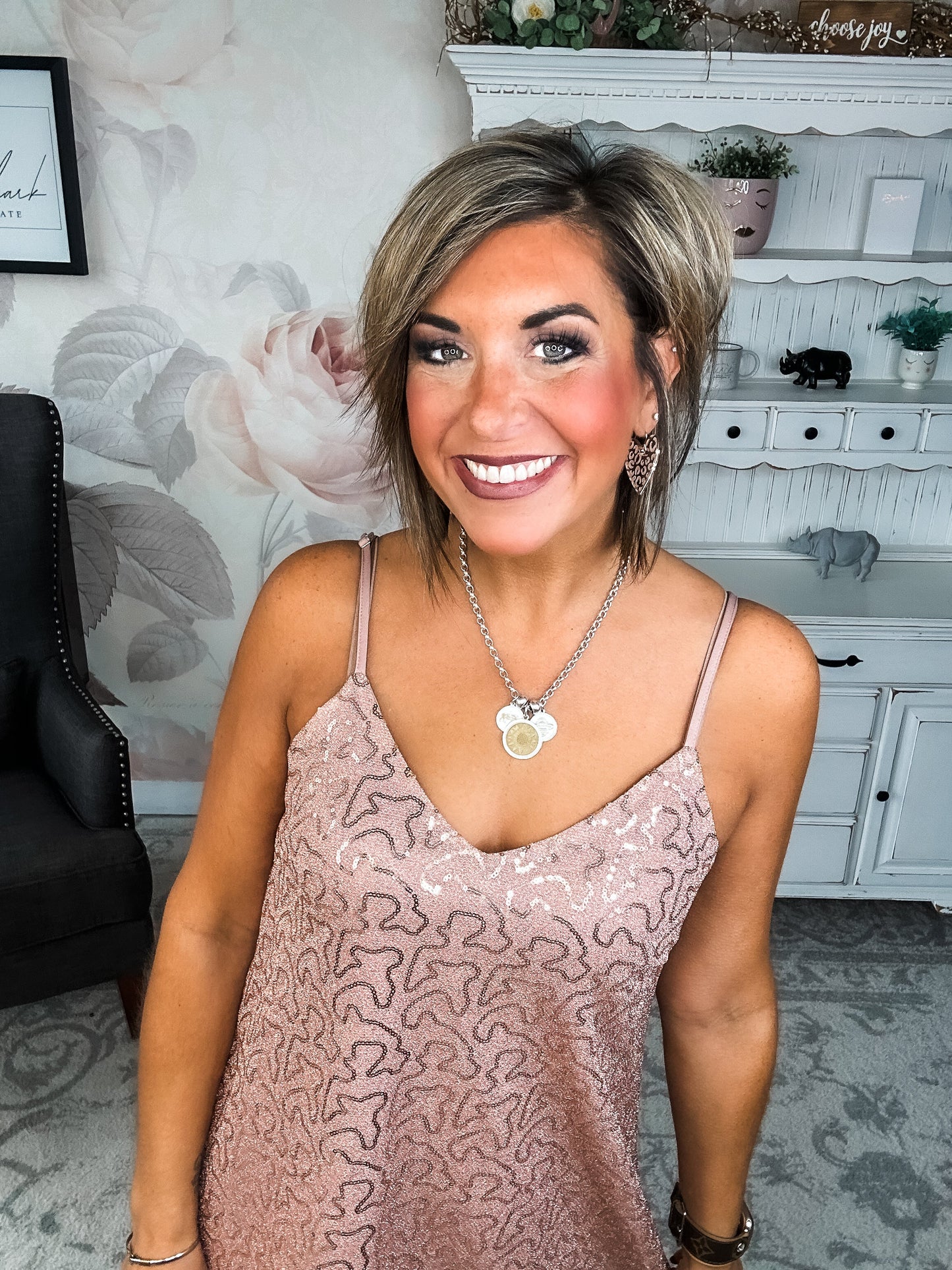 Felt the Love Sequin Dress