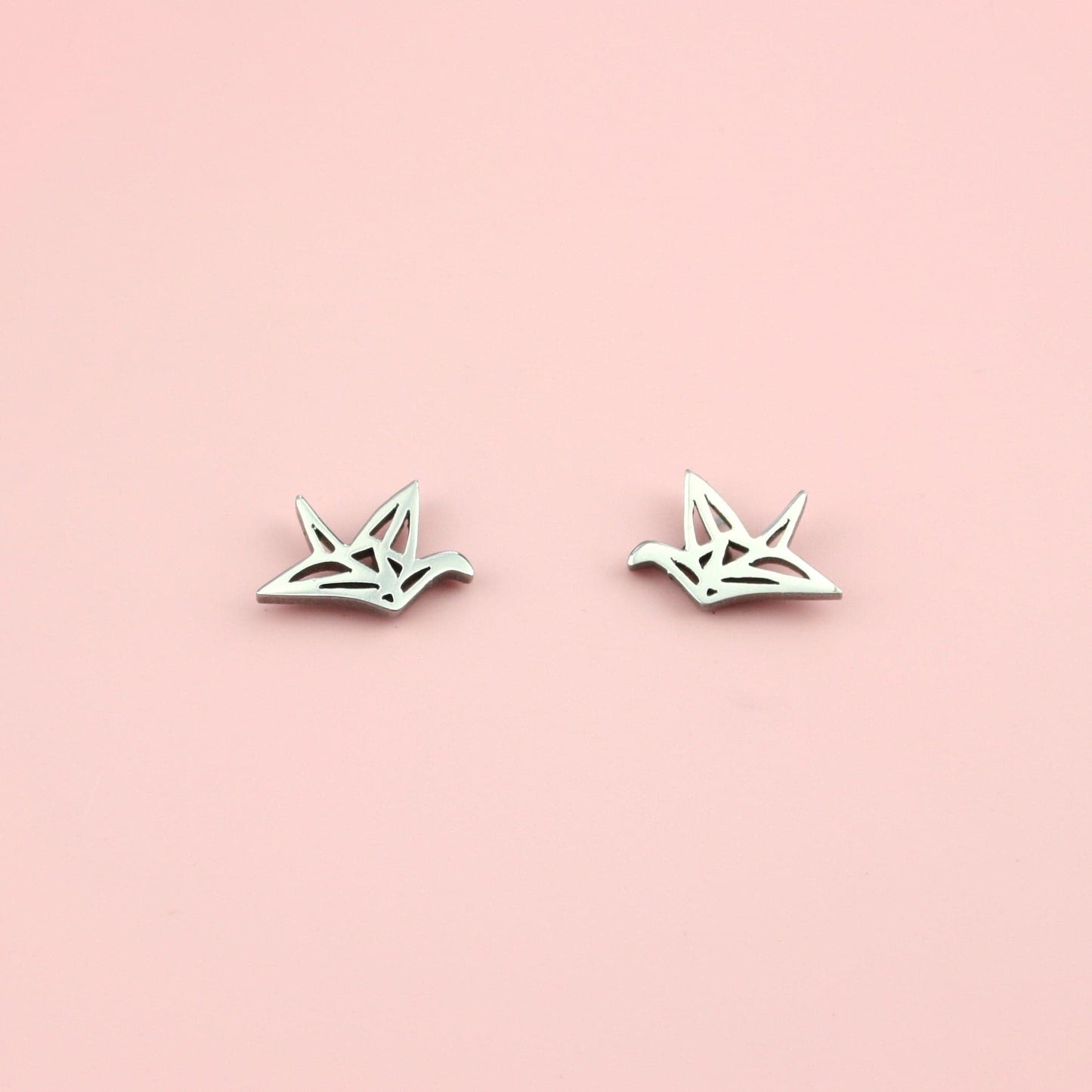 Crane Stud Earrings