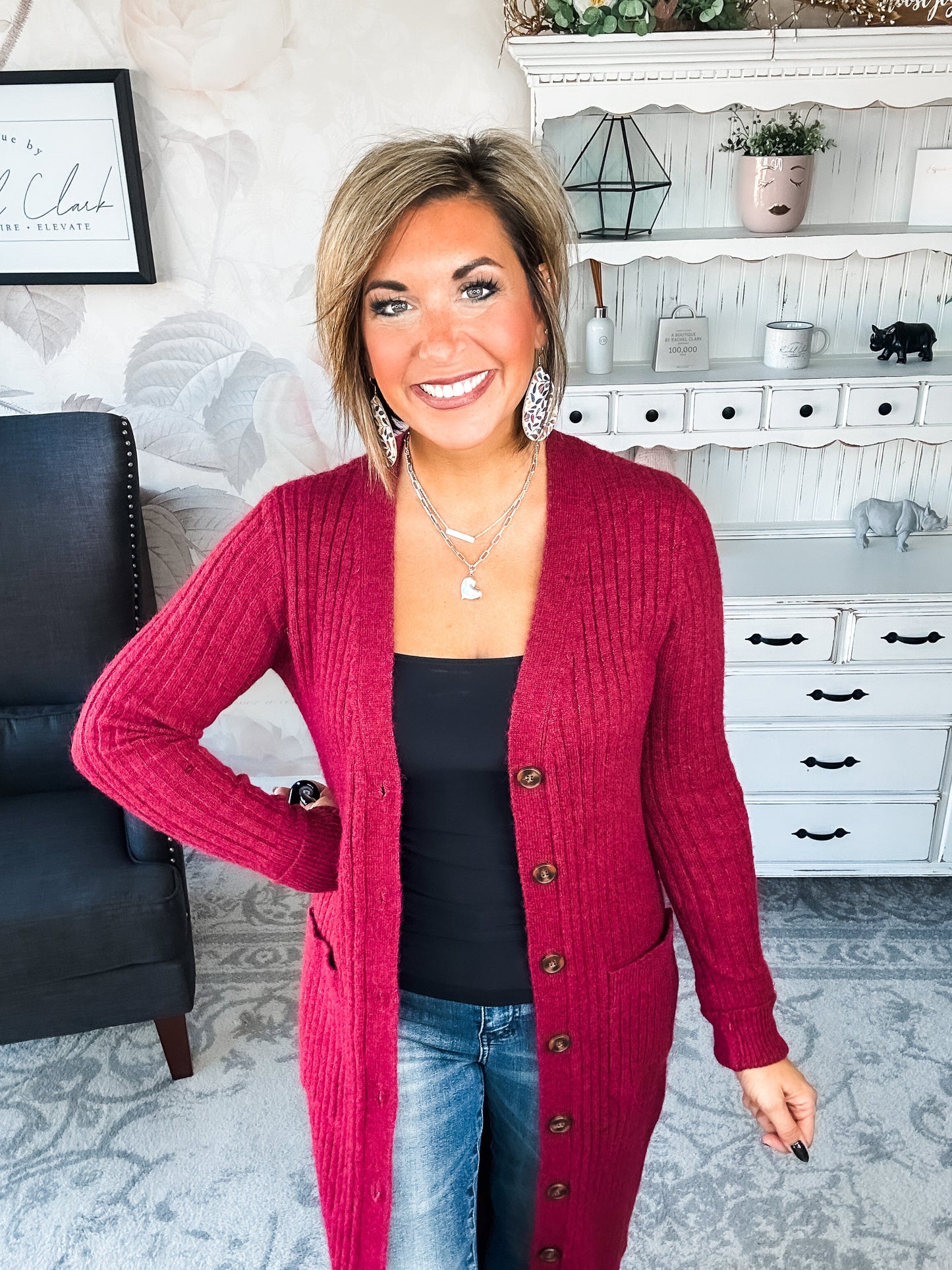 Burning Fire Cardigan