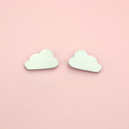 Cloud Stud Earrings