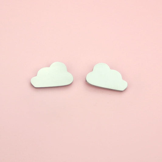 Cloud Stud Earrings