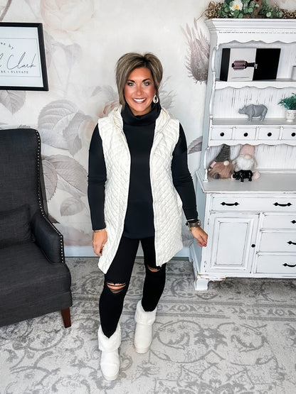 Gonna Move On Quilted Vest