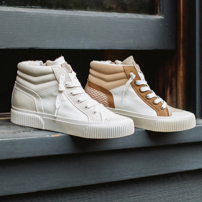 Gaston High-Top Sneaker - Sand
