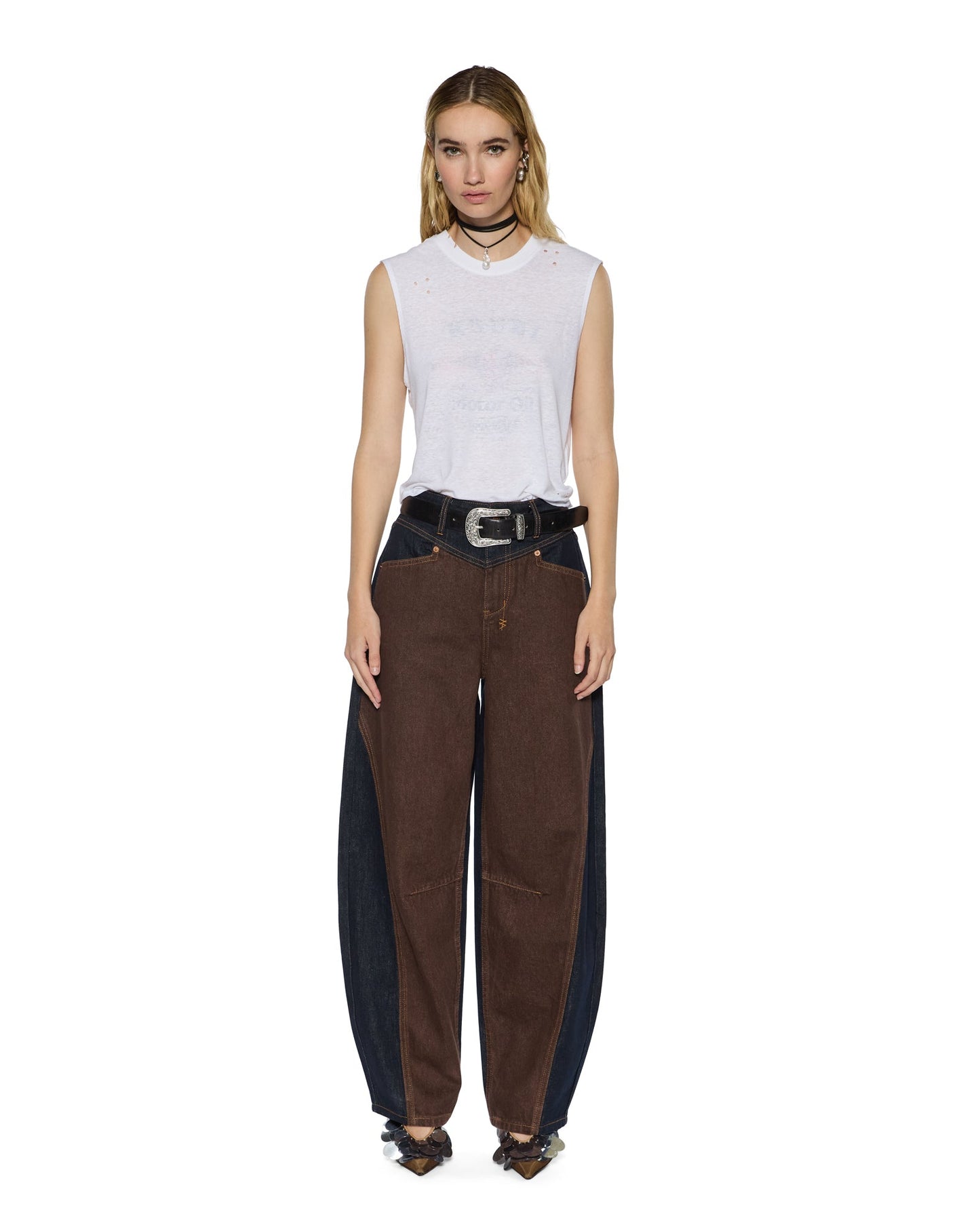 BARREL JEAN ORIGINAL SPLICED