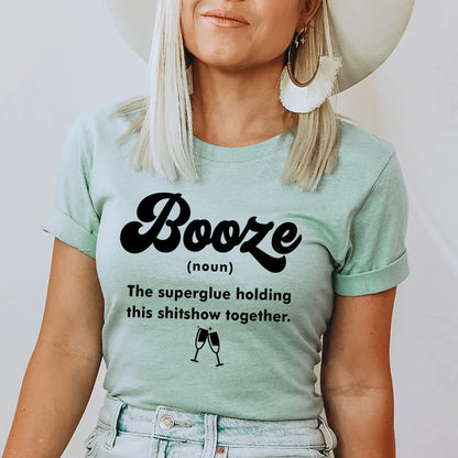 Booze Definition Graphic Tee