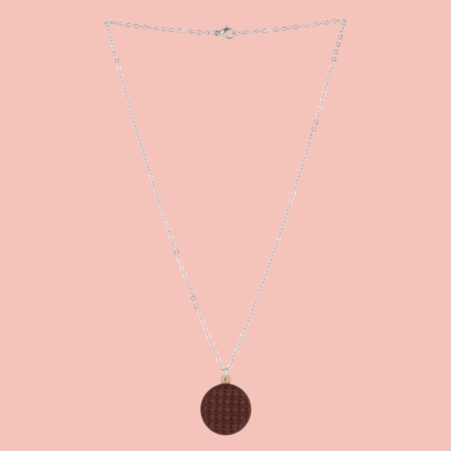 Chocolate Digestive Biscuit Necklace