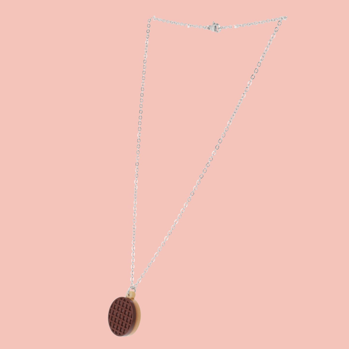 Chocolate Digestive Biscuit Necklace